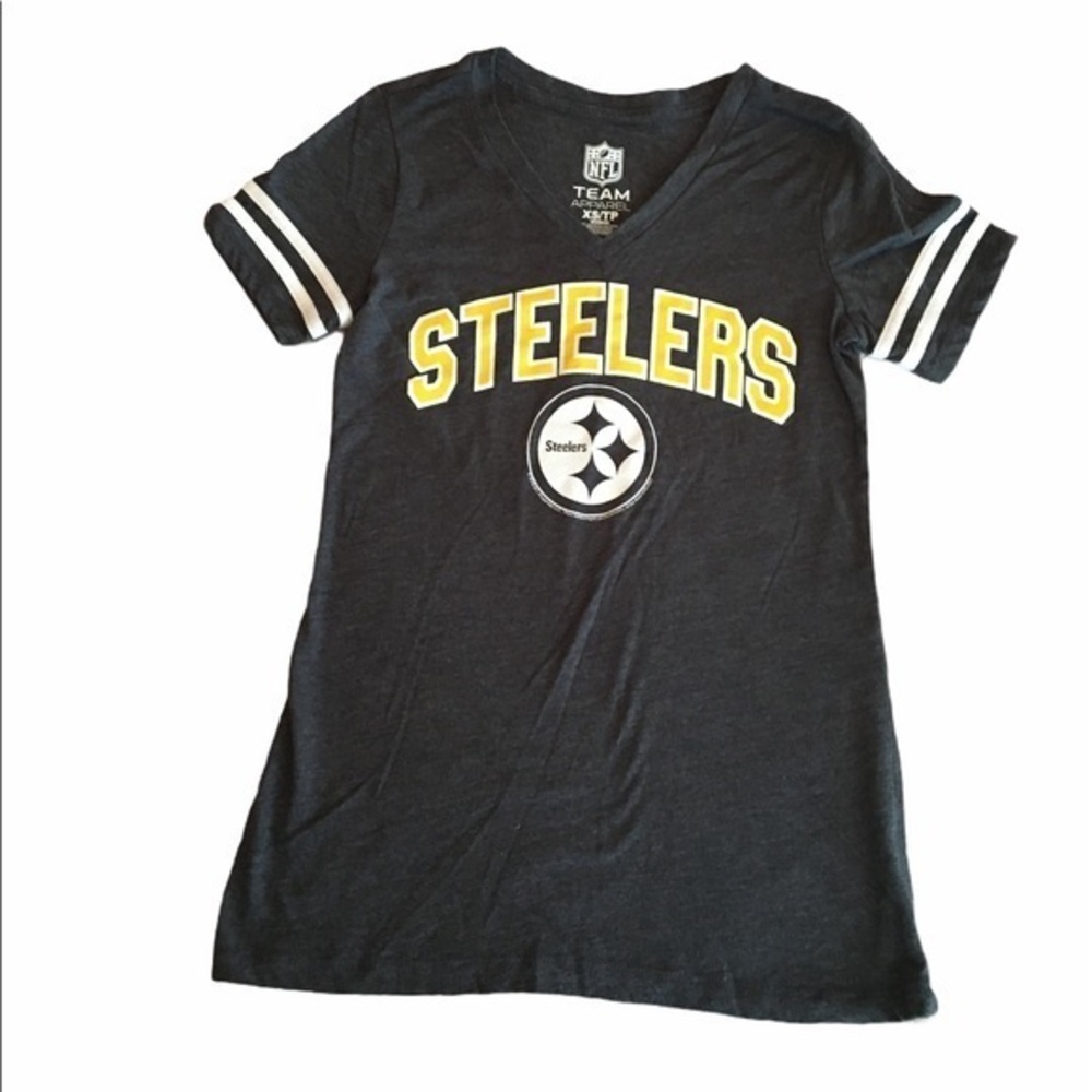 NWOT NFL Pittsburgh Steelers T Shirt - ladies XS